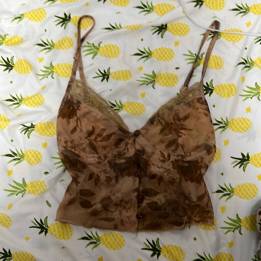 Y2K tank top halter top